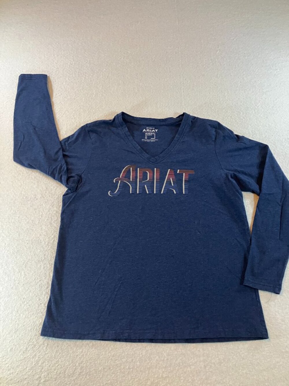 Ariat Women's Rebar‎ Workman High Voltage Navy T-Shirt
